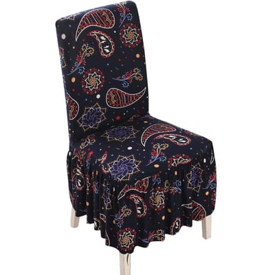 Stretch Spandex Eetkamerstoelhoezen Beschermers Super Fit Banketstoel Zitting Slipcovers voor Hotel en Huwelijksceremonie stoelrok 1 piece black