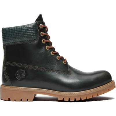 Timberland Premium 6 Inch Lace Up Waterproof Boot Dark Green Full Grain Taglia: 41 | Stivali Outlet | Uomo | Verde