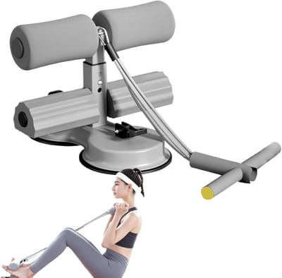 AB Trainingsapparaat - Buiktrainer Sit-up Hulp - Kernspieren Versterken - Krachtige Zuignap Grip - 27.5 x 14 x 12.5 cm