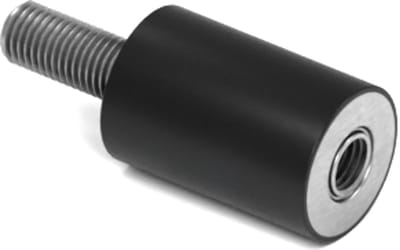 Rubbermagazijn - Trillingsdemper - Type B - 10x15mm - M4 - Set 10 stuks