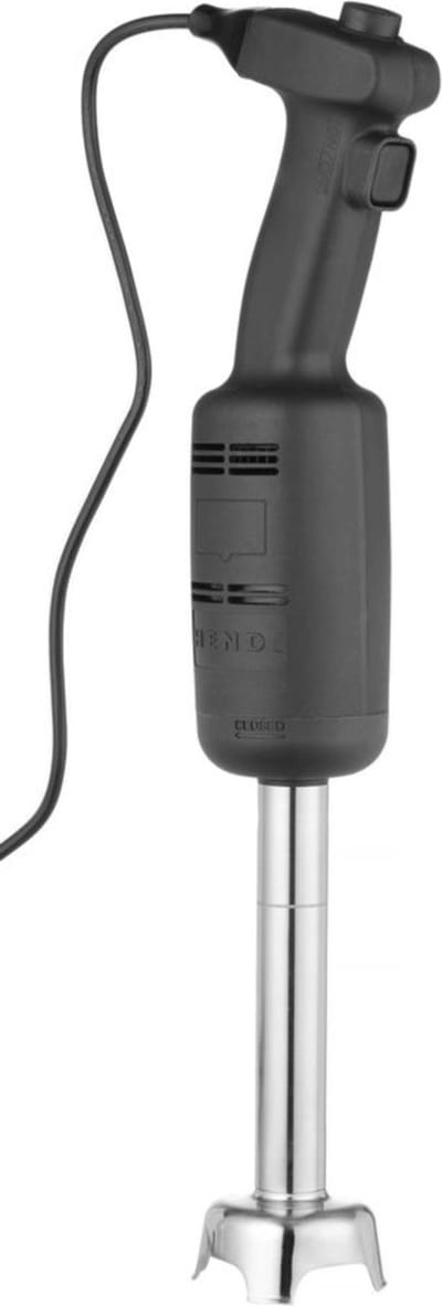 HENDI Staafmixer – Regelbare snelheid – Ergonomische greep – Roestvast staal – 160 mm – Zwart