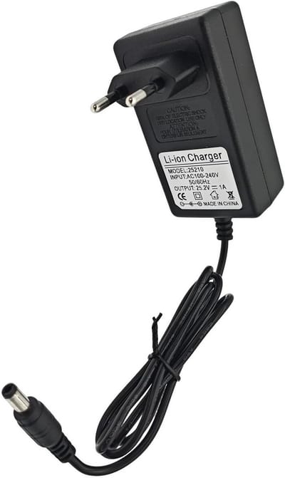 25.2V 1A Lithium Batterij Lader Adapter voor Li-ion met Indicator Licht