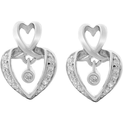 Orphelia 'Loreta' Dames 925 Sterling Zilveren Oorbellen - Zilver ZO-7126