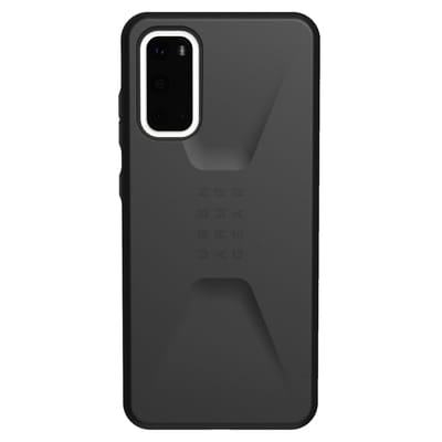Urban Armor Gear Civilian Series Samsung Galaxy S20 Hoesje Black