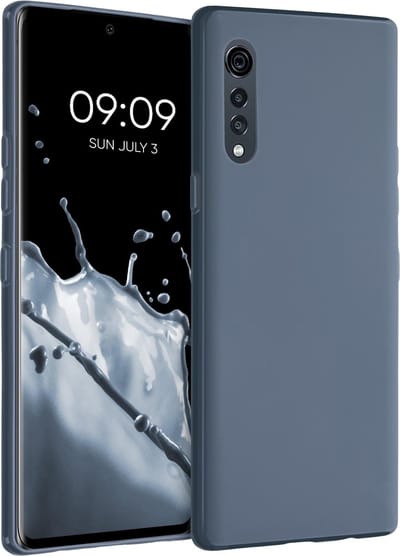 kwmobile telefoonhoesje geschikt voor LG Velvet - Hoesje voor smartphone - Back cover in Arctische nacht