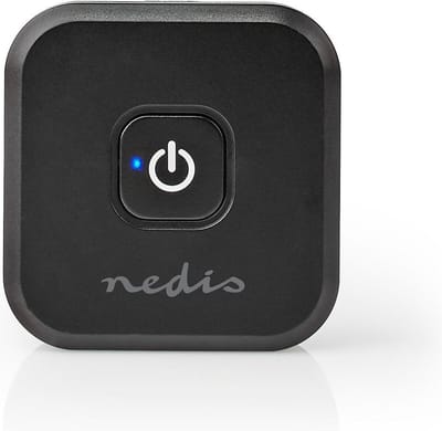Bluetooth-Zender - Input: 2x 3,5 mm Male - SBC - Maximaal 1 Apparaat - 5 uur - Automatische uitschakelfunctie - Zwart