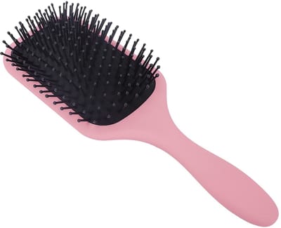 Dailygoods- Haarborstel Antiklit - Luchtkussen - Ronde Haarborstel voor Fohnen - Haarborstel Krullen - Praktische Kam - Minder Trekken - Kammen