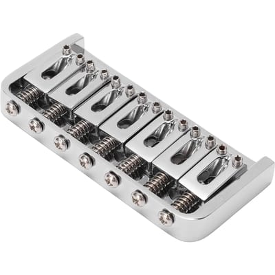 7-Snarige Gitaar Vaste Brug Metalen Staartstuk Elektrische Gitaren Vervangingsonderdeel Accessoires