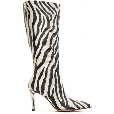 Bota Cómoda Para Mujer.  Montevita  Animant  84664 36 white