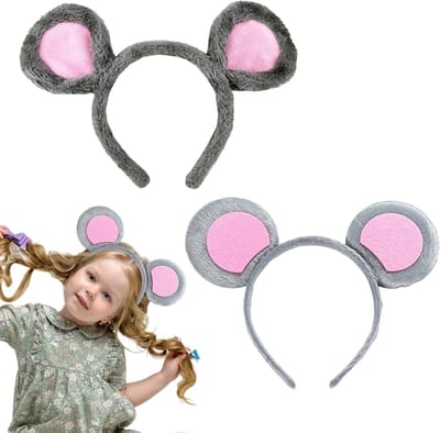 Zachte Pluche Oren Hoofdband voor Halloween Kostuum en Carnaval - Ideaal voor Feestjes en Verkleedpartijen