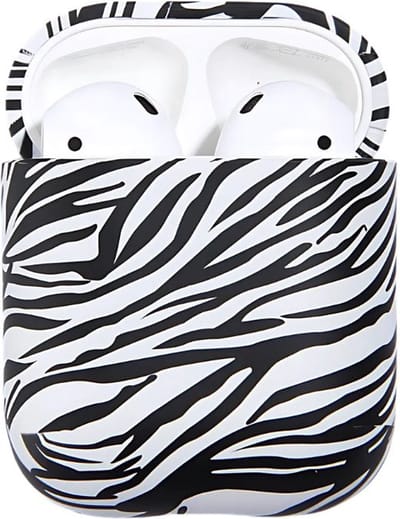 Shieldcase Zebra Style Case - beschermhoes geschikt voor Airpods 2 hardcase - zebra print hoesje - dierenprint