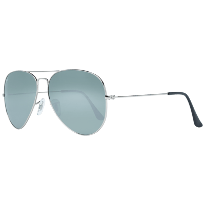 Ray-Ban Aviator unisex zilveren grijze spiegel zonnebril