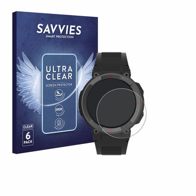 Savvies - Screenprotector voor Denver SWG-339 - Folie Beschermfolie transparant 6 Stuks