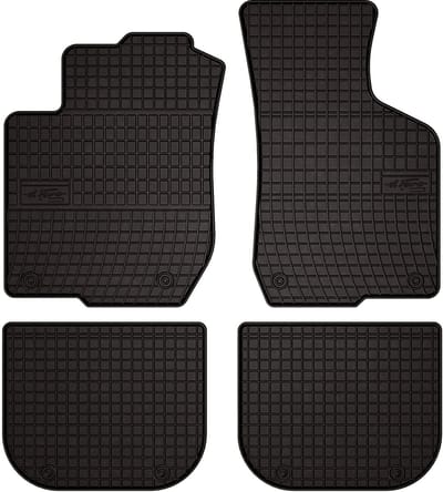 Wielganizator SolidPRO Serie - Rubberen Automatten - Zwart - Op Maat voor Audi A3 8L Hatchback