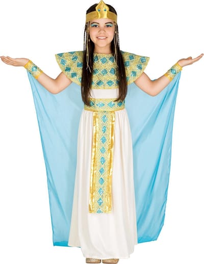 dressforfun - Meisjeskostuum Cleopatra 152 (12-14y) - verkleedkleding kostuum halloween verkleden feestkleding carnavalskleding carnaval feestkledij partykleding - 300189