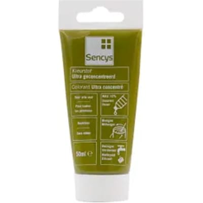 Ultra Geconcentreerde Kleurstof Voor Verf Sencys Anijs Groen 50ml