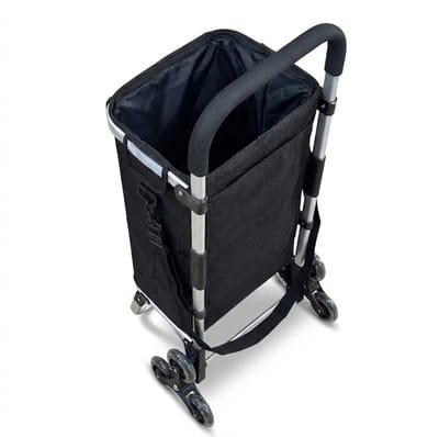 NBAP® Winkeltrolley - Trolley - Boodschappentrolleys - Zwart