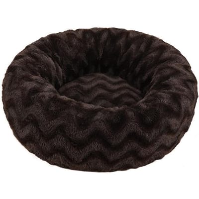 Hondenmand Kattenmand Golfkartonnen Ronde Huisdierenmand Hondenkussen Winterwarmte Mat Hondenkussen Huisdierbenodigdheden Bed XS: Diameter 40CM