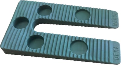 Broadfix PW20EC afstandhouders - kunststof schuin 45x77mm - 20 stuks - geschikt voor uitlijnen en opvullen