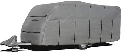 Brunner Caravanhoes 6M - Voor Caravans van 750-800 cm - 4-Lagen Ademend & Waterafstotend - UV-Bescherming - Wasbaar - Inclusief Opbergtas