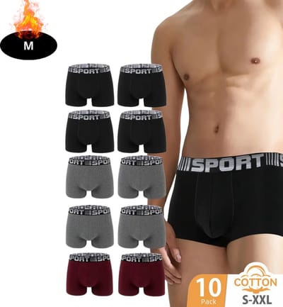 Nivard Onderbroeken Heren - Boxershort - Ondergoed - Boxer - Underwear - Mannen - 10 Pack - Gemengd - M