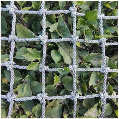 Veiligheidsnet - Klimnet Vrachtnet - Kinderen Beschermen - Scheurvast Polyamide - 14mm 14cm 10m - Nylon