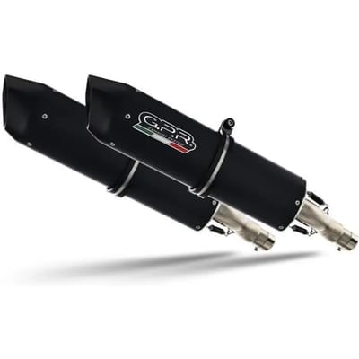 Silencieux motorbike goedgekeurd GPR Tech Furore Aprilia ETV Caponord 1000 Rally 2001/2007