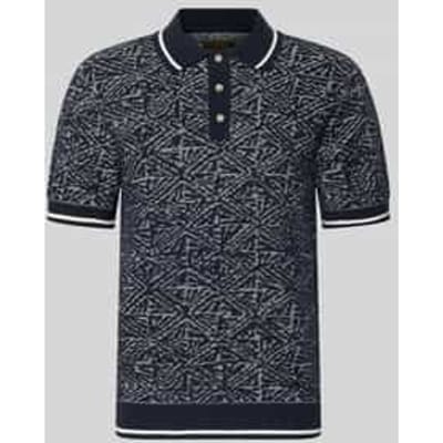 JACK&JONES - JPRBLUZACK STRUCTURE KNIT POLO SS LN - Heren - Polo's