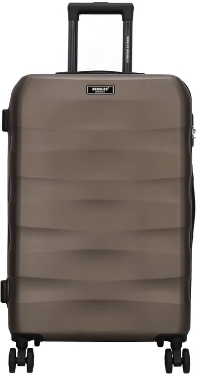 Beagles Originals Go Travel Grote Koffer - 66 cm - 60 Liter – Reiskoffer met Cijferslot - Brons