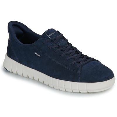 GEOX FLEXTRIDE PLUS HEREN Sneakers - MARINEBLAUW - Maat 40