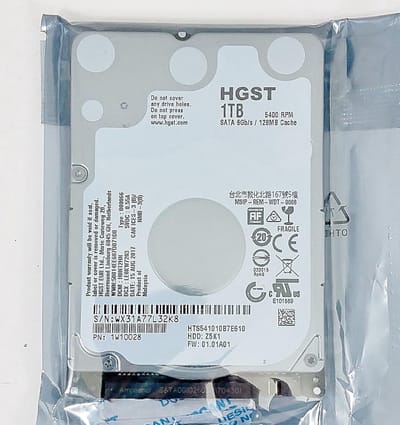 Interne Harde Schijf - Opslagmedium - Laptop Uitbreiding - 1TB Opslagcapaciteit - 2.5 inch