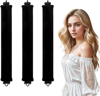 Dailygoods - 3 Delen Heatless Curlers voor Perfecte Krullen zonder Hitte