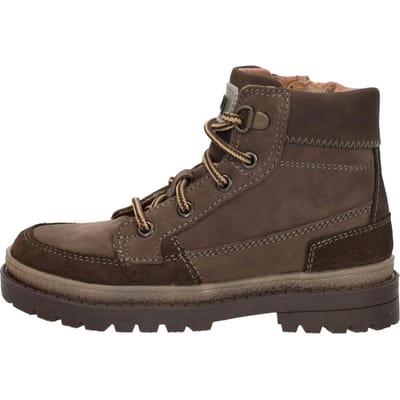 Keq - Veterschoenen Hoog Donkerbruin 23