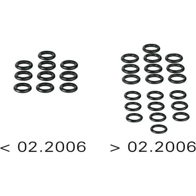 Grohe O-ring 6x2, 20 pieces 0128300M