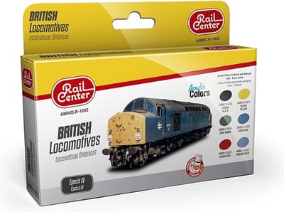 AMMO by Mig Jimenez Hobbyverf Acrylverf - MIG R1002 British Locomotives EP IV - Acryl Set Verf set - 6x 17 ml