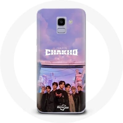 Coque pour Samsung Galaxy A8 2018 Bangtan Sonyeondan 7 Fates Chakho Avec BTS Affiche