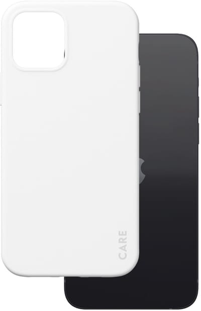 PanzerGlass CARE™ by ® Case White Orchid iPhone 12 mobiele telefoon behuizingen Hoes Wit
