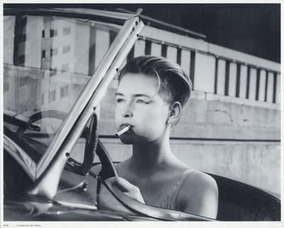 Mini zwart-wit poster - Annick - Alain Daussin - 24x30 cm
