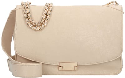 SEIDENFELT MANUFAKTUR Schoudertas Vejen Shoulderbag Glossy Sand Beige