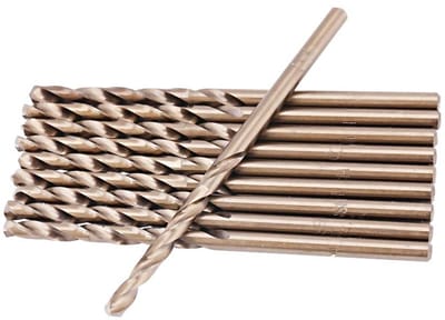 Dailygoods- Boorset M35 HSS-CO - 1.0-5.0MM Boren - Twist-Design - Hittebestendig - Roestvrij Staal - Nauwkeurige 135°-Splitpunt - Boor