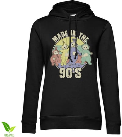 Teletubbies Dames-hoodie 'Made In The 90s' in meisjesachtige stijl CPLG-57-TTUB002-H92-8
