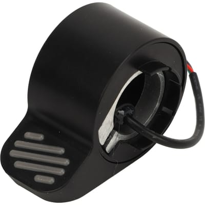 Elektrische Scooter Duimrem Gashendel Gevoelige Bediening Comfortabele Grip Scooter Onderdeel voor ES black