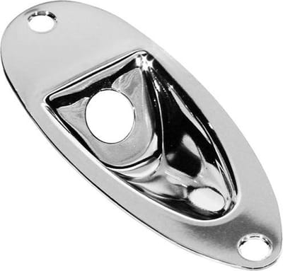 Boston JP-2-N Recessed Jack Plate - Stallion, Metalen Nikkelafwerking