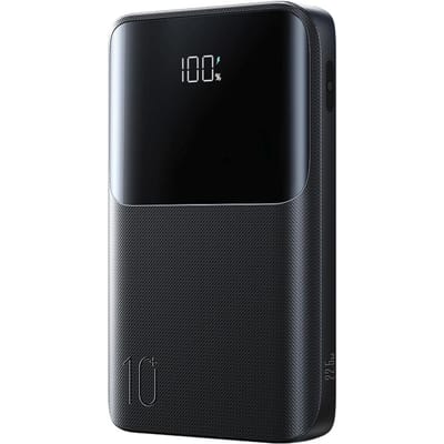 Joyroom JR-QP191 Star Series Mini 10000mAh 22.5W Powerbank with Digital Display - Black - 10000 mAh
