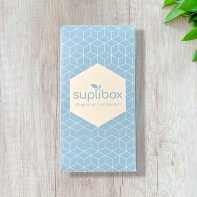 Suplibox Magnesium Complex 180 capsules (hoog opneembaar magnesium - mineralen supplement spieren krampen energie)