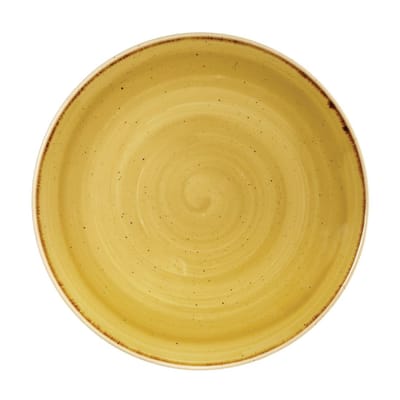 Churchill Stonecast Mustard Lotus Evolve Coupe Bord 26cm (12 stuks)