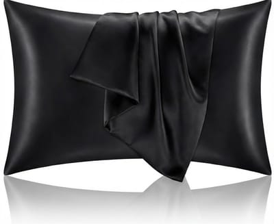 HG Aesthetics Satijnen Kussensloop 50x70 cm – Beauty Pillow voor Huid & Haar – Anti Rimpel & Anti Klit – Zacht als Zijde – Zwart - cadeautje vrouw