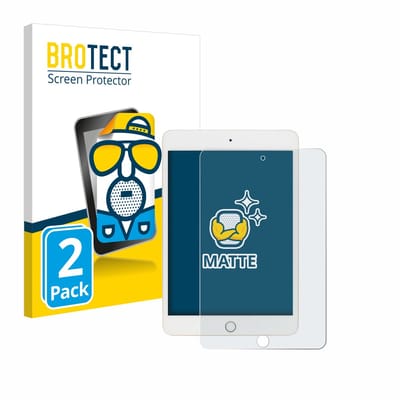 BROTECT - Screenprotector voor Apple iPad Mini 5 2019 (5. Gen.) - Folie Beschermfolie matte 2 Stuks
