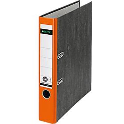 LEITZ® ordner 1050, A4, rugbreedte 52 mm, 20 stuks, oranje