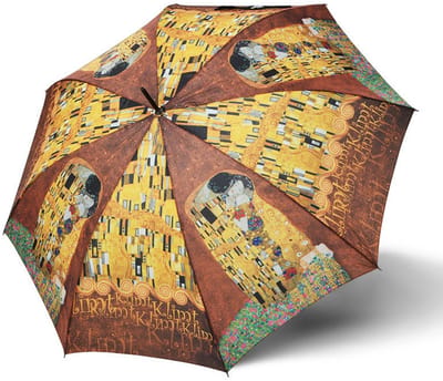 doppler paraplu Art Collection Magic Klimt UV - Protection Der Kuss veelkleurig